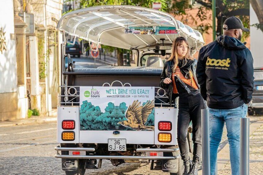 Tuk tuk guided tour in Lisbon