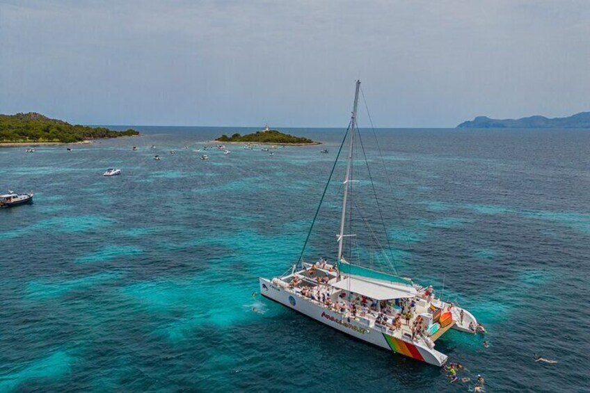 Mallorca Catamaran Cruise with Scenic Views and BBQ Lunch