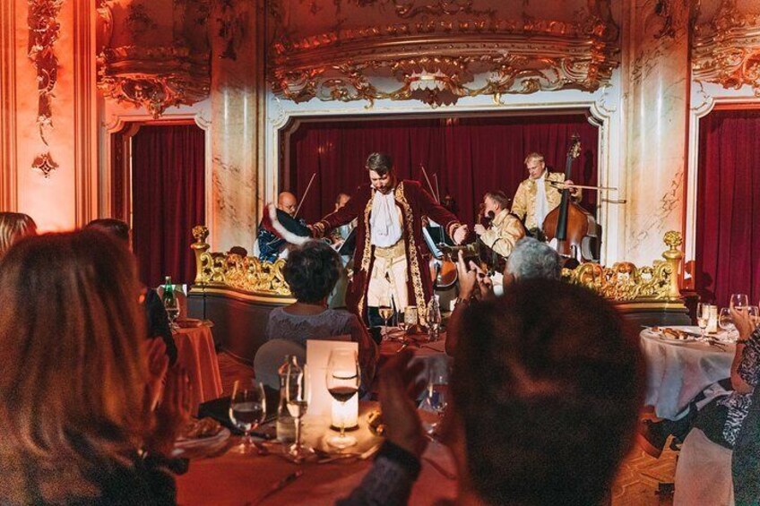 Mozart dinner artists