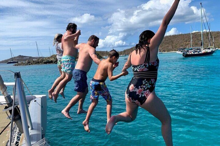 Swim w/Turtles at St. John, Pizza Pi & Sunset Sail