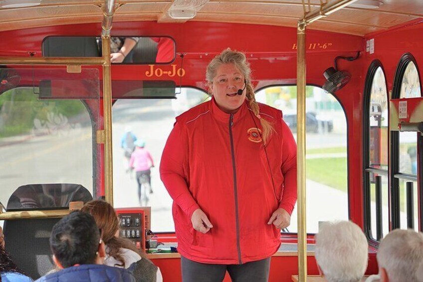 Driver Alice sings wonderful song to her guests