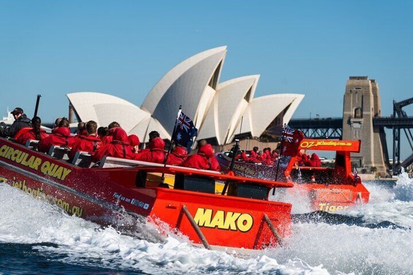 30-Minute Sydney Harbour Jet Boat Thrill Ride