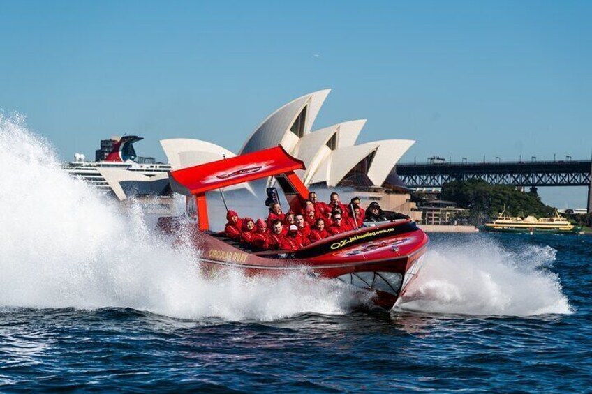 30-Minute Sydney Harbour Jet Boat Thrill Ride