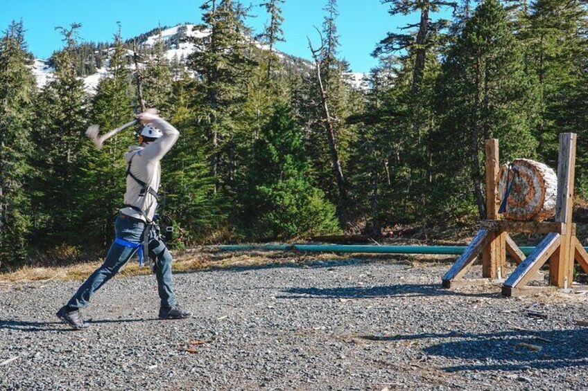 Alpine Zipline Adventure in Juneau, AK