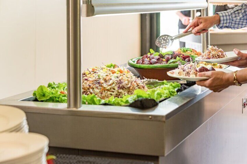 Island Buffet Lunch included
