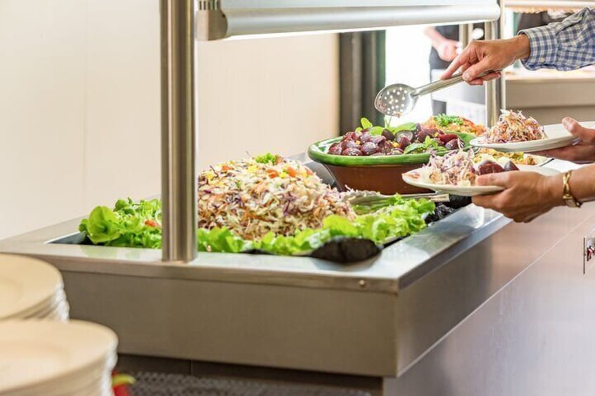 Island Buffet Lunch included