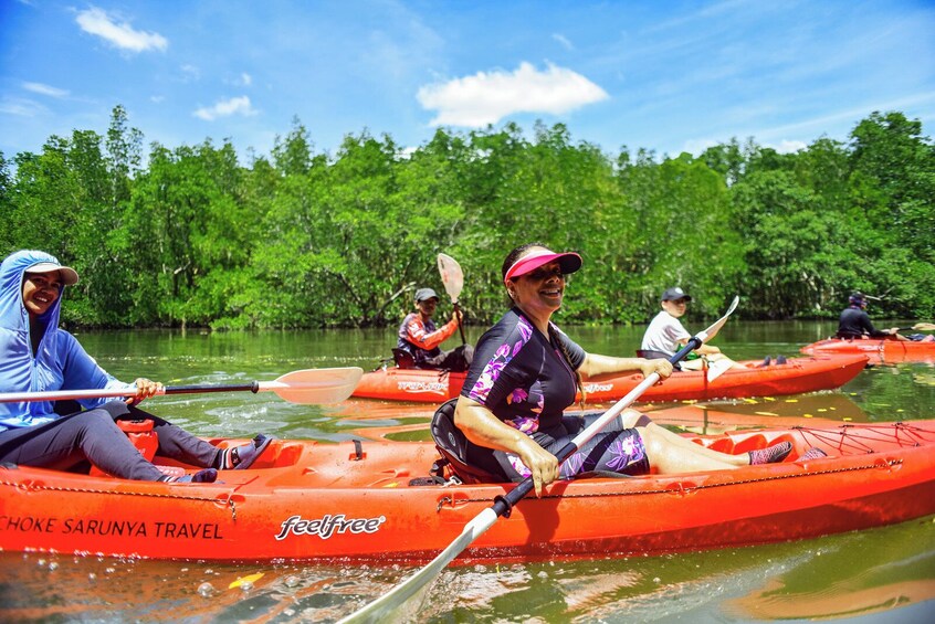 Full Day Tour Sea Cave Kayaking at Bor Thor Krabi