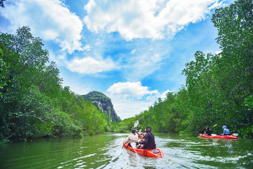Full Day Tour Sea Cave Kayaking at Bor Thor Krabi