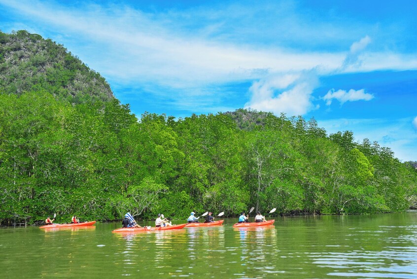 Full Day Tour Sea Cave Kayaking at Bor Thor Krabi