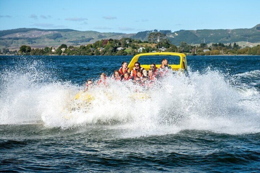 Katoa Jet Boat tour on Lake Rotorua