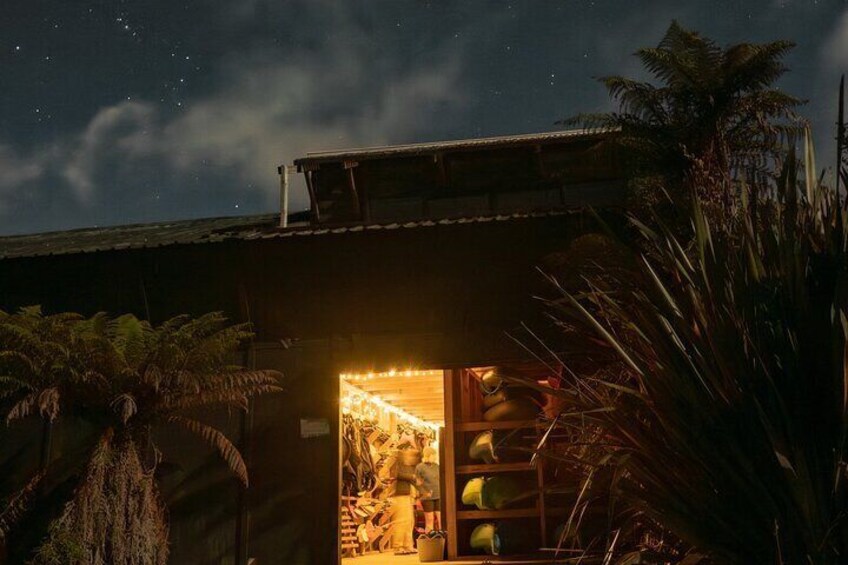 Our base fairy lights sparkle below the southern hemisphere creating a magic