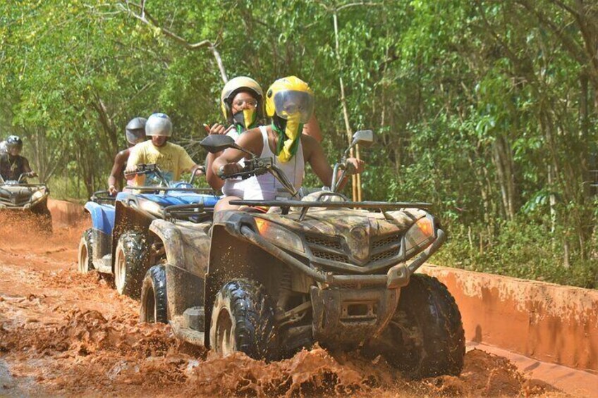 Bring a change of clothes as things can get muddy and fun.