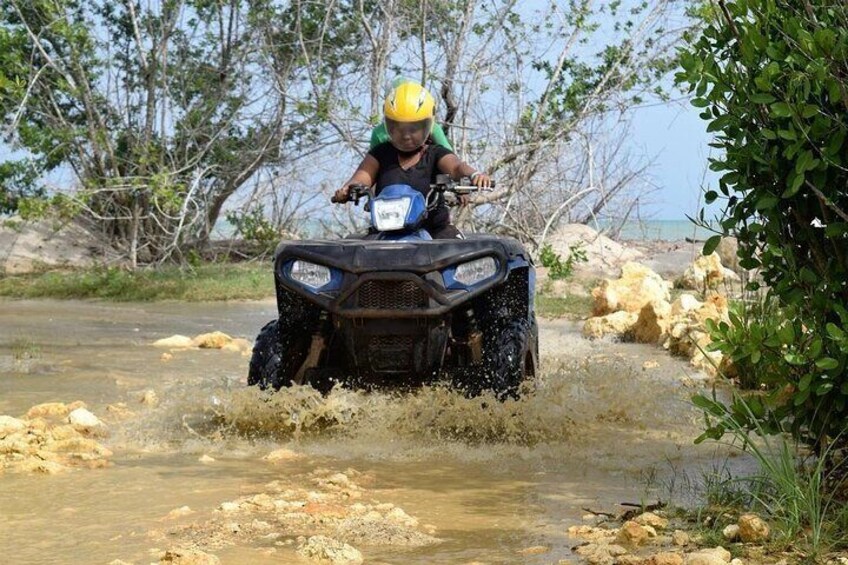ATV Tour to Salmon Point from Negril