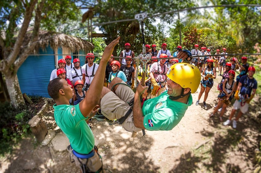 Extreme Ziplines Full-Day from Juan Dolio