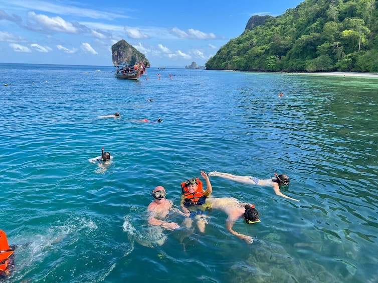 Bio Luminescent Swimming From Krabi