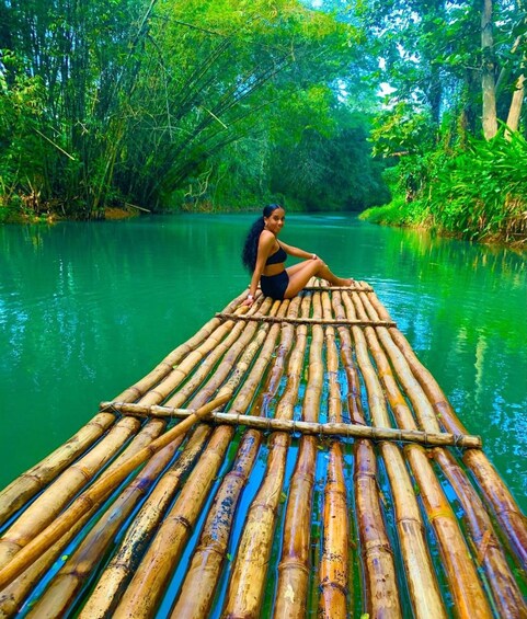 Rafting at Martha Brae & Mystic Luminous Lagoon with Dinner - DOUBLE