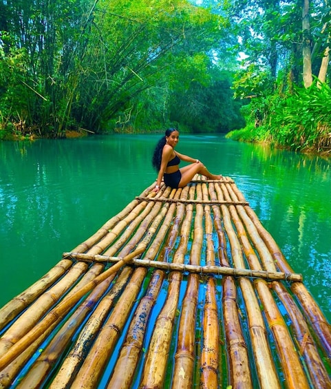 Rafting at Martha Brae & Mystic Luminous Lagoon with Dinner - DOUBLE