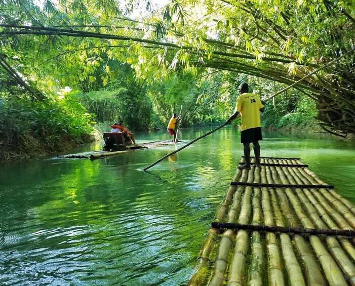 Rafting at Martha Brae & Mystic Luminous Lagoon with Dinner - DOUBLE