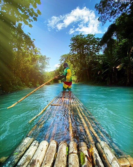 Rafting at Martha Brae & Mystic Luminous Lagoon with Dinner - DOUBLE