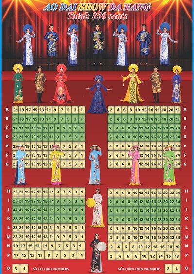 Ao Dai Show in Da Nang