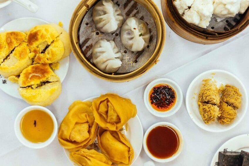 Get your taste buds dancing when discovering a delicious variety of f​ood