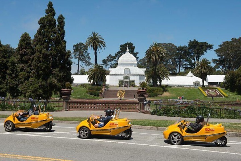 The Conservatory of Flowers in Golden Gate Park
