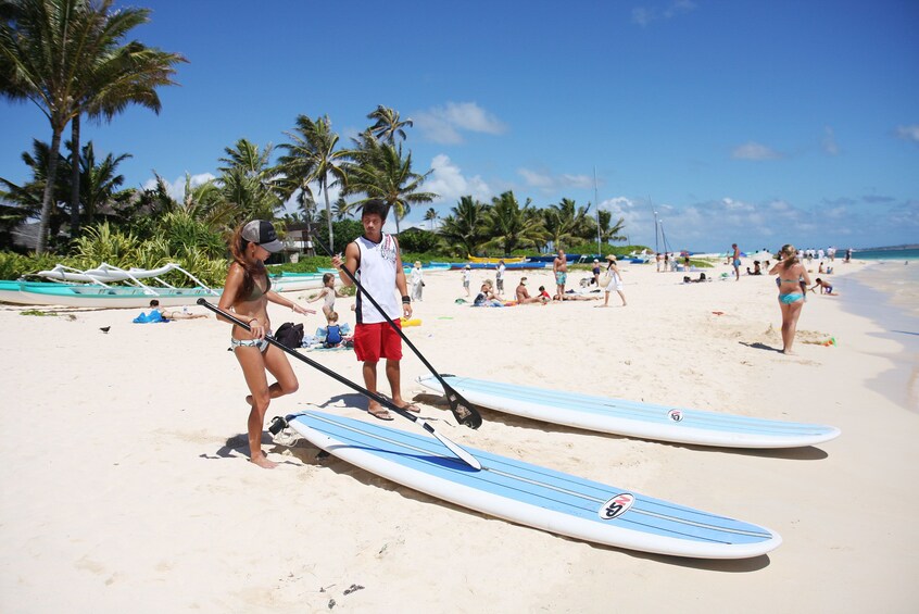 Stand Up Paddle Self Guided Tour in Kailua