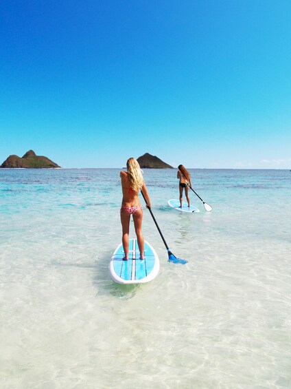 Stand Up Paddle Self Guided Tour in Kailua