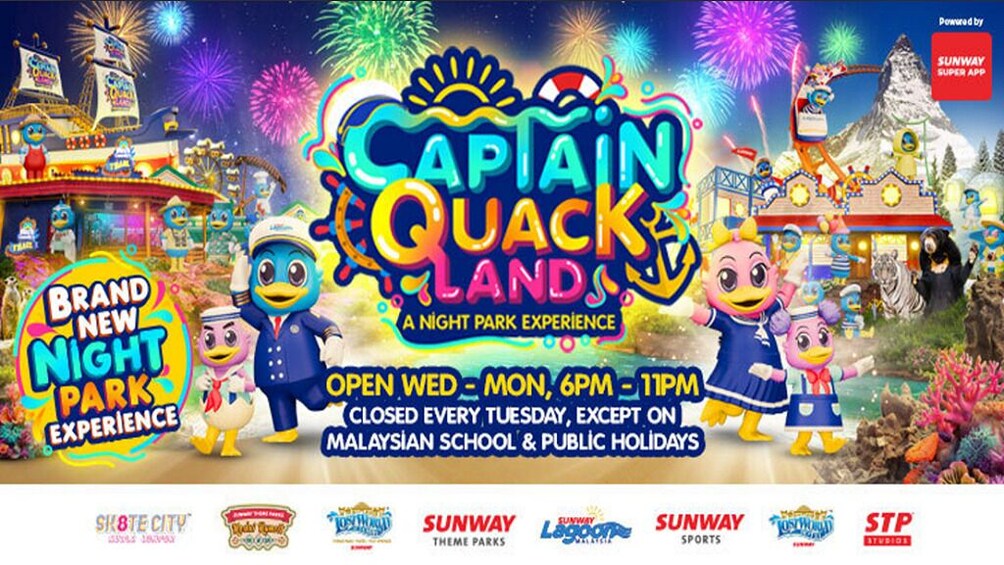 Malaysia: Sunway Lagoon Theme Park Ticket