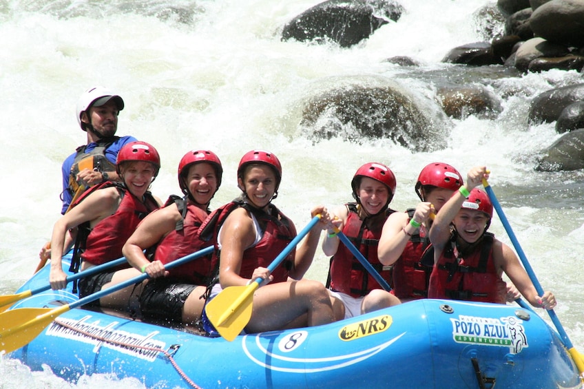 Adventure Combo (Canopy Tour & Rafting) with Lunch From San Jose