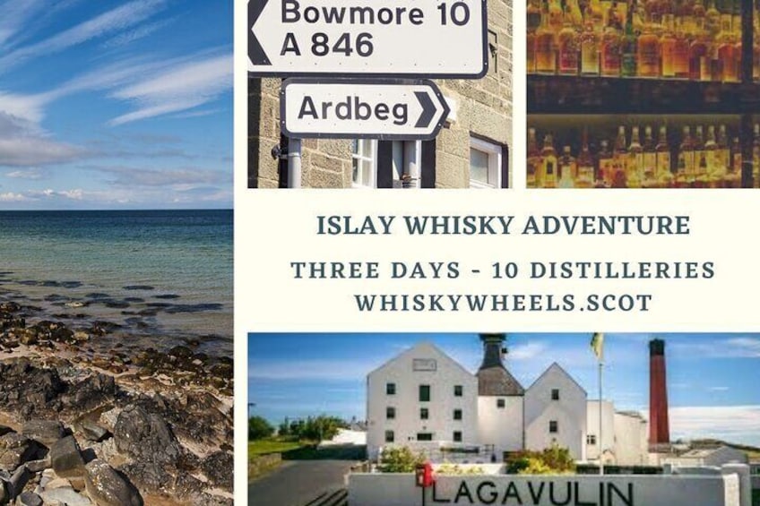 4-day Islay Platinum Whisky Tour - Whisky Included! With free pickup!