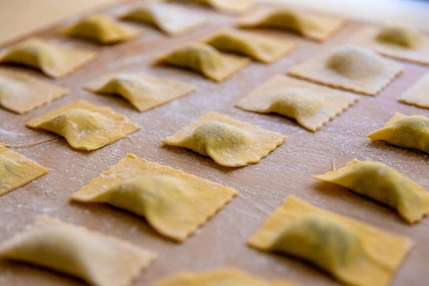Pasta-making class at a local's home with tasting in Lucca