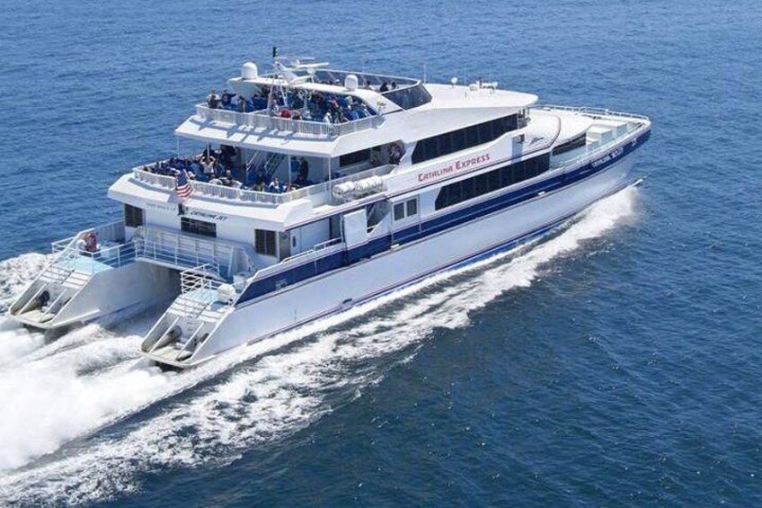 Catalina Island Day Trip from Los Angeles with Zipline Adventure