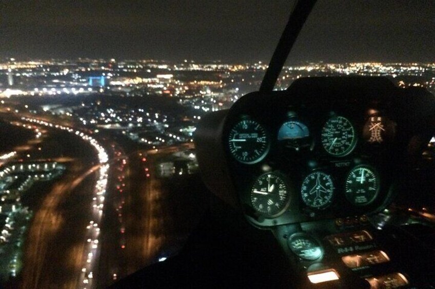Private Helicopter After-hours Tour: Orlando Parks (31or48 miles)