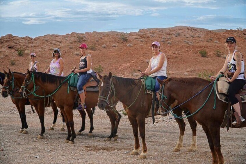 Sunset Horseback Riding Adventure with BBQ Dinner