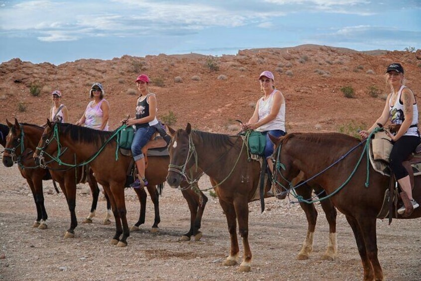 Sunset Horseback Riding Adventure with BBQ Dinner