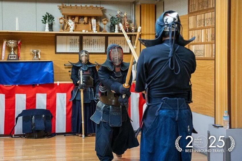 2-Hour Genuine Samurai Experience: Kendo in Tokyo