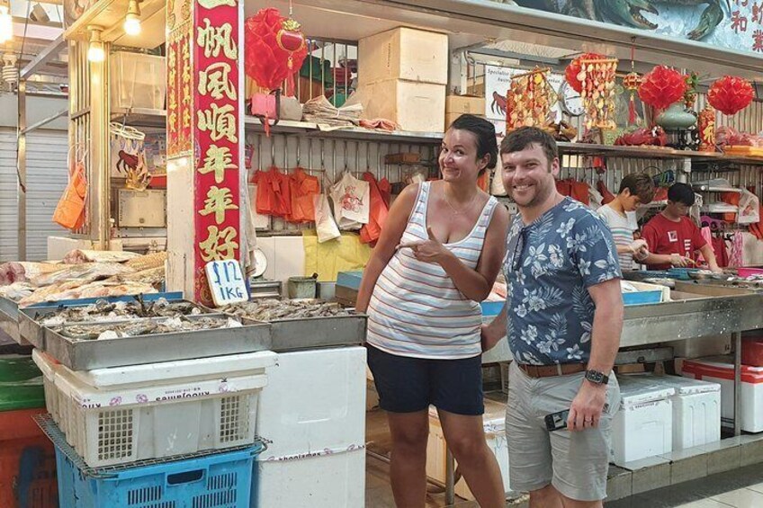 Catch a glimpse of our local market