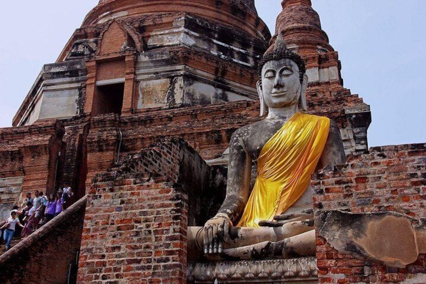 Wat Yai Chai Mongkon, the oldest and most important temple of Ayutthaya