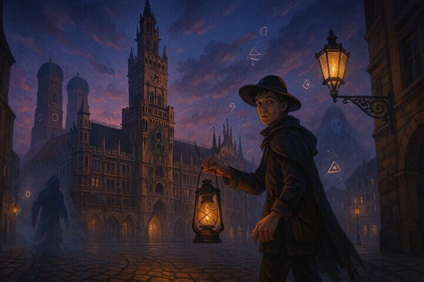 Ghosts of Munich: The Haunted Apprentice Exploration Game