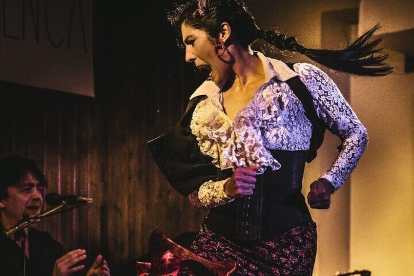 El Cortijo Madrid Local Flamenco Show with Dinner