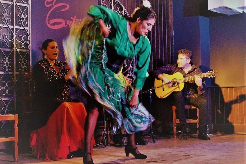 Local Flamenco Show with Dinner at El Cortijo