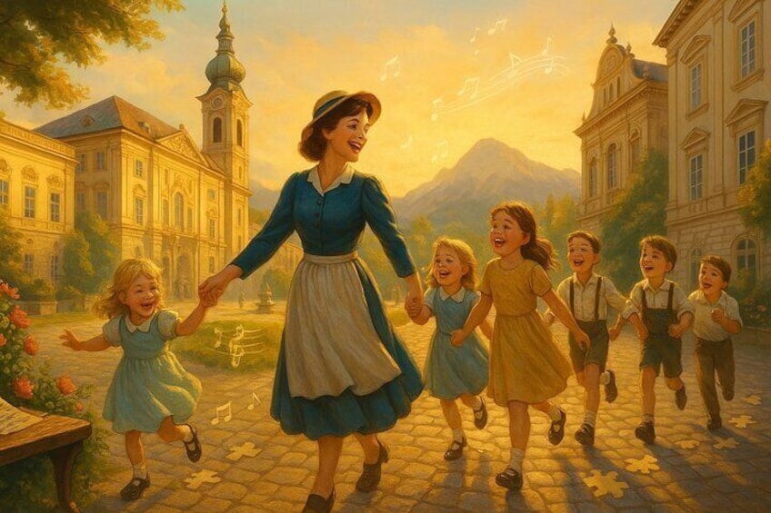 The Last Song in Salzburg: A Family Quest Exploration Game