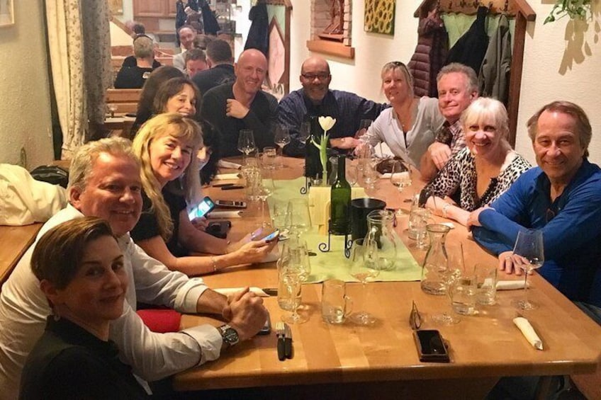 Fun tasting at a Heuriger
