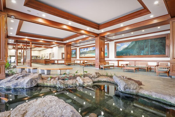 Sitzecke in der Lobby