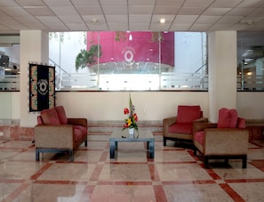Lobby sitting area