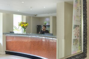 Interior entrance