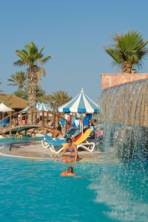 Pool waterfall