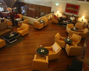 Lounge i lobbyen