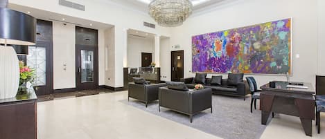 Lobby sitting area